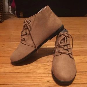 Faux Suede Booties